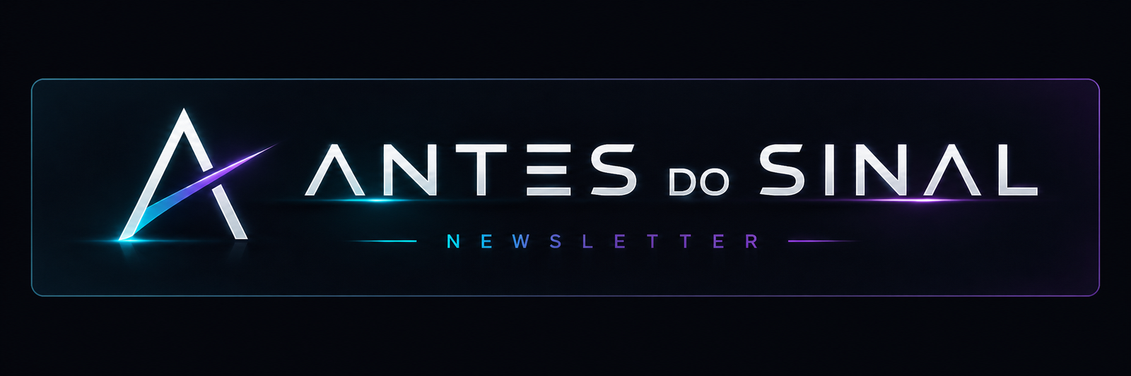 Newsletter Antes do Sinal